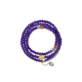 4.5mm Spiritual Harmony Amethyst Multi-Wrap Bracelet