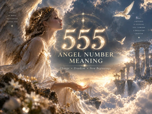 555 Angel Number Meaning: Major Life Changes, Manifestation & Best Crystals