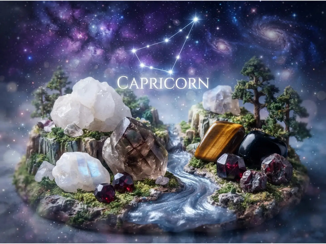Best Crystals for Capricorn: The Ultimate Grounding & Success Zodiac Bracelet Guide