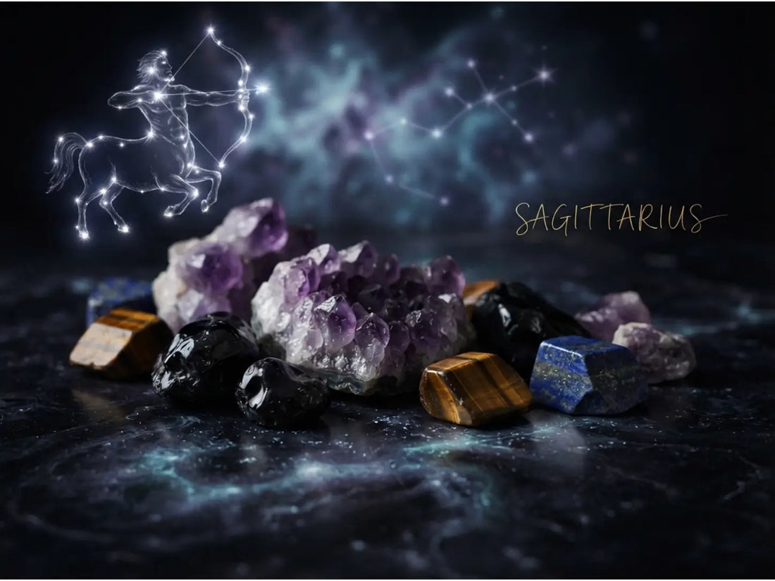 The Ultimate Sagittarius Crystal Guide: Balancing the Archer’s Fire with Grounded Wisdom