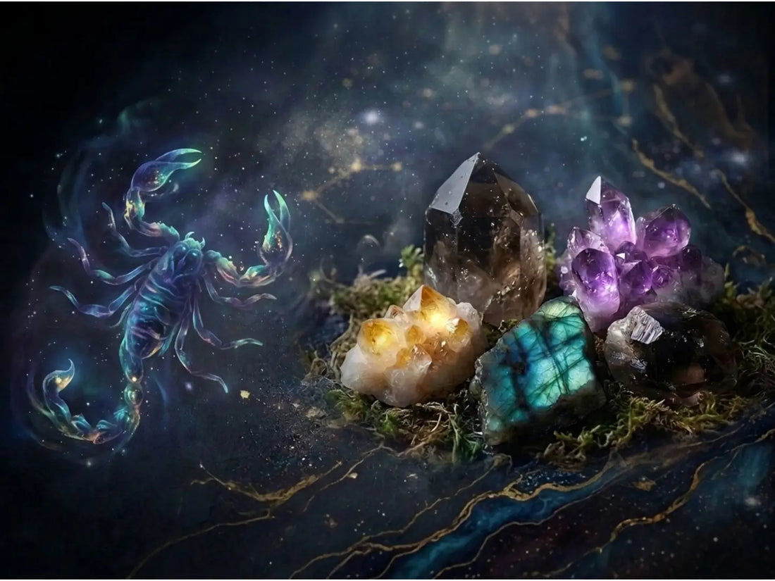The Ultimate Scorpio Crystal Guide: Harnessing Magnetic Power and Spiritual Metamorphosis