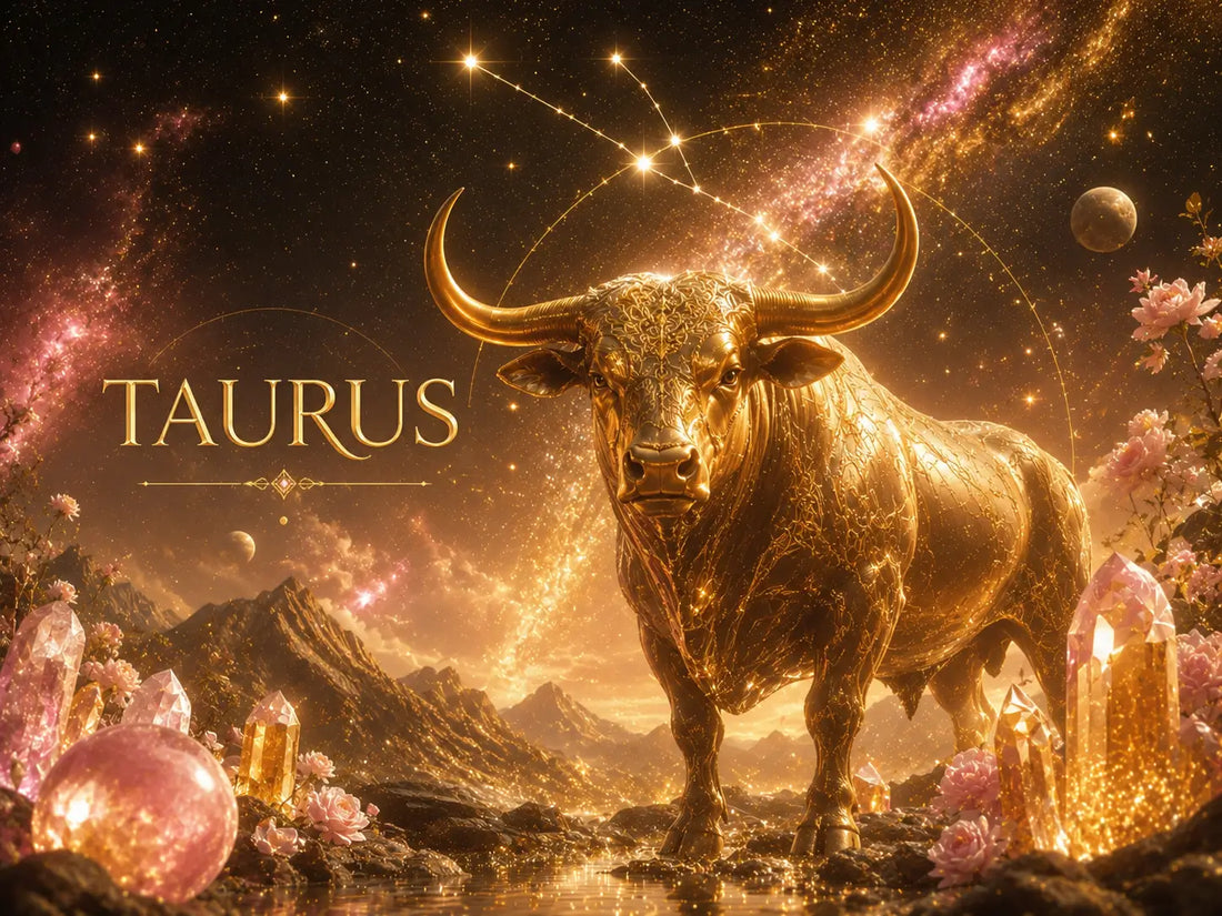 The Ultimate Taurus Crystal Guide: How to Manifest Wealth & Stability with Citrine Phantom Quartz