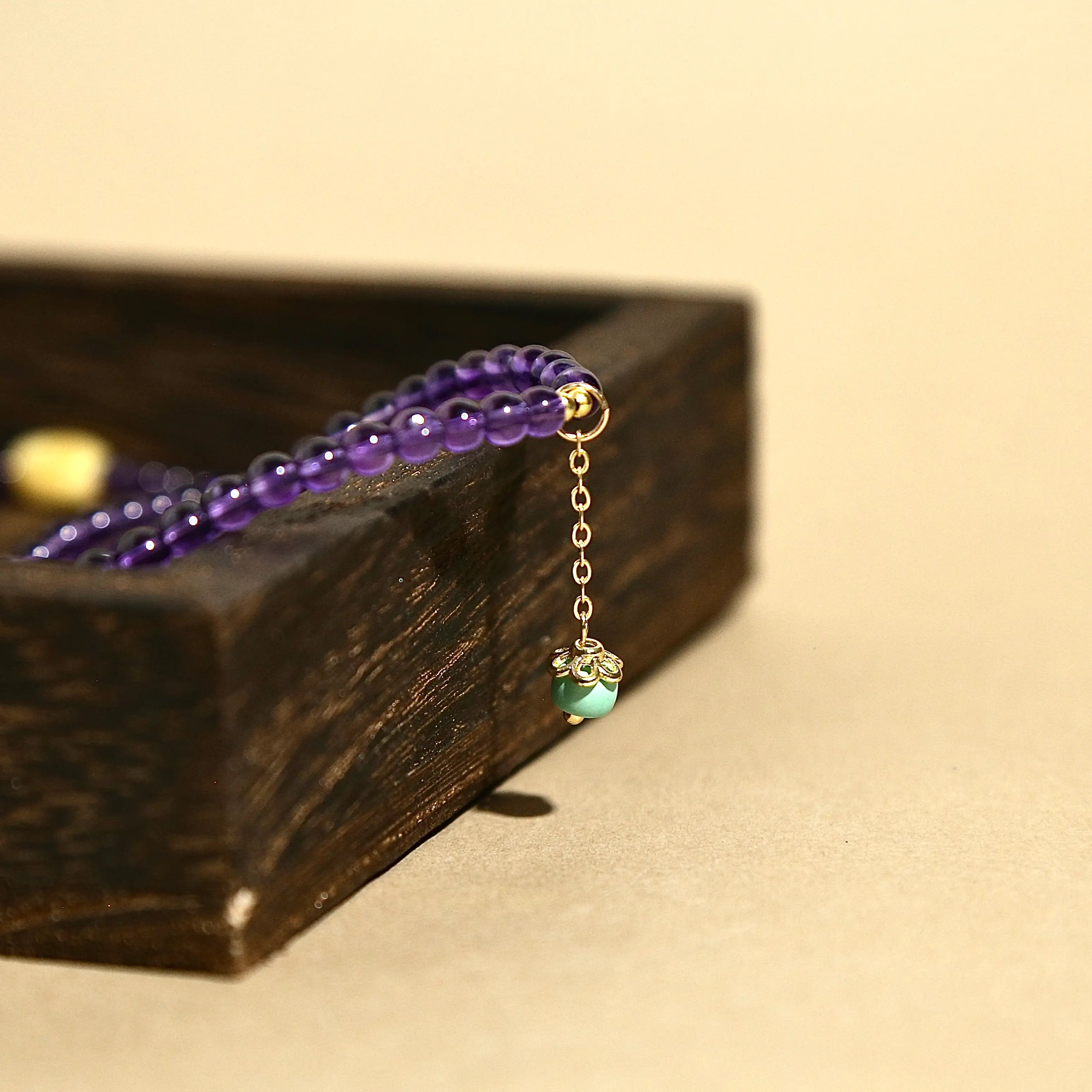 4.5mm Spiritual Harmony Amethyst Multi-Wrap Bracelet